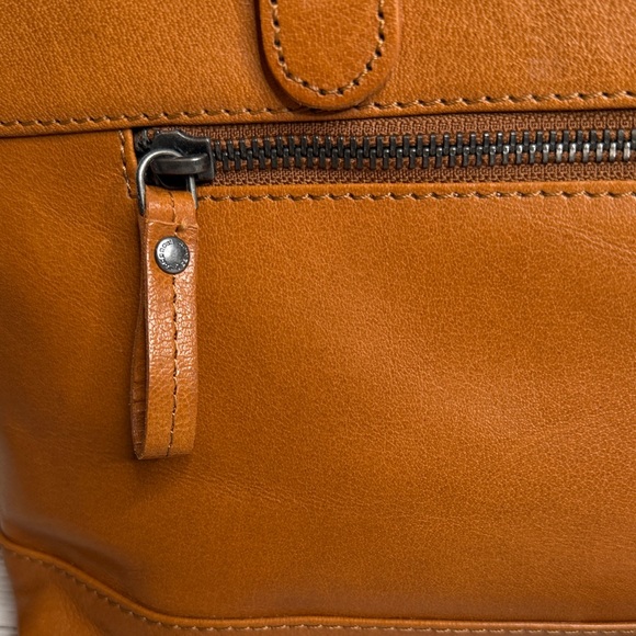 Spikes & Sparrow Brown Leather Shoulder Bag - Picture 6 of 12